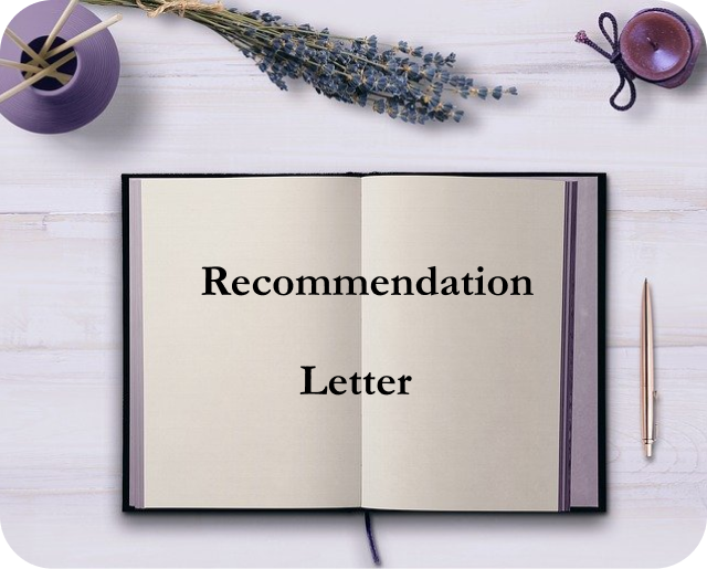 Templates Of Letters Of Recommendation